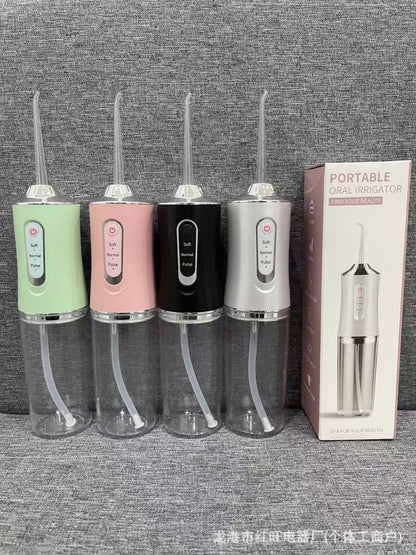 Electric Water Flosser Portable Household Water Flosser Teeth Cleaner Oral Irrigator Dental Flosser